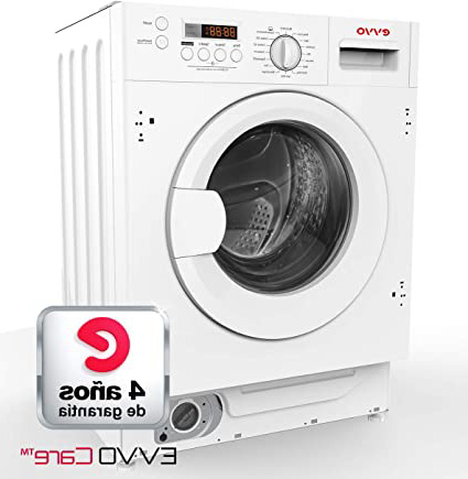 Lavadora integrable EVVO i8w Marca Española. 8KG /1400RPM/A+++