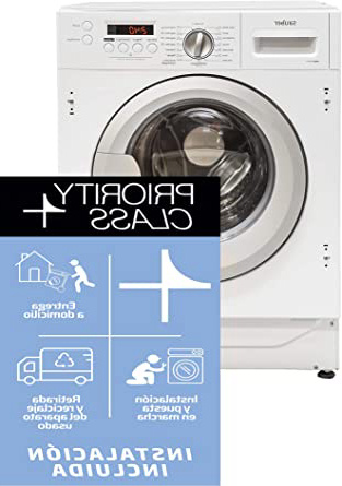 Sauber - Lavadora integrable WMB1 Eficiencia energética: A+++ 8 kg - Eficiencia energética: A+++ 1400 RPM - INSTALACIÓN INCLUIDA