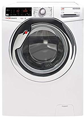 Hoover DXOA 610AHC3/1-S Independiente Carga frontal 10kg 1600RPM A+++ Blanco - Lavadora (Independiente, Carga frontal, Blanco, Giratorio, Tocar, Izquierda, LCD)