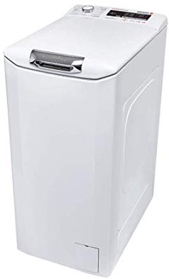 Hoover HNOT S383DA-37 - Lavadora Carga Superior, 8KGS-NFC, 1300rpm, Display Tactil, 174 W, 8 kg, 61 Decibeles, 14 Velocidades, Blanco