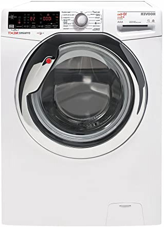 Hoover WDXOA 5106AH-37 Independiente Carga frontal A Blanco - Lavadora-secadora (Carga frontal, Independiente, Blanco, Izquierda, Giratorio, Tocar, Acero inoxidable)