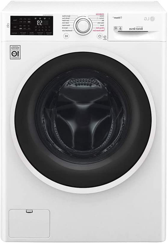 LG F4J6JY0W - Lavadora (Independiente, Carga frontal, Blanco, Botones, Giratorio, 150°, 67 L)