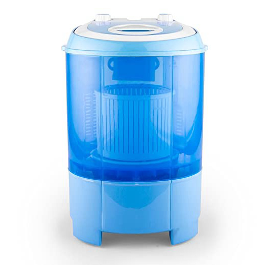 Oneconcept SG003 Camp Edition - Mini-Lavadora y centrifugadora, Capacidad de 2,8 kg, Potencia de 180 W, Bajo Consumo energético y de Agua, Lavadora para Camping, Ideal para Estudiantes