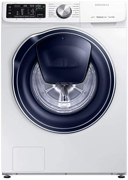 Samsung - Lavadora QuickDrive™ Serie 6 9kg WW90M645OPW, A+++, Carga Frontal, Blanco, LED