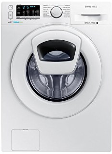 Samsung - Lavadora (Independiente, Carga frontal, Blanco, Botones, Giratorio, Izquierda, Blanco)