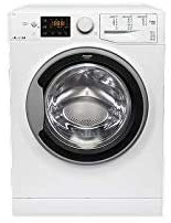 Hotpoint RDSG 86207 S EU Independiente Carga frontal A Blanco - Lavadora-secadora (Carga frontal, Independiente, Blanco, Izquierda, Botones, Giratorio, 58 L)