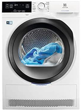Electrolux EW9H3866MB Independiente Carga frontal 8kg A+++ Blanco - Secadora (Independiente, Carga frontal, Bomba de calor, Blanco, Giratorio, Tocar, Derecho)