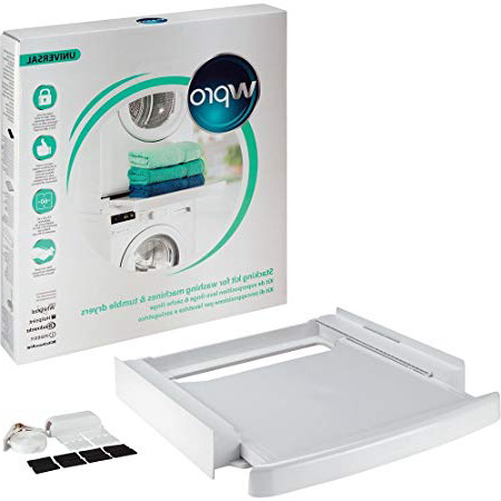 Wpro SKS101 Stacking Kit - Piezas y Accesorios de secadoras (Stacking Kit, White, Plastic, Box, CE, 600 mm)