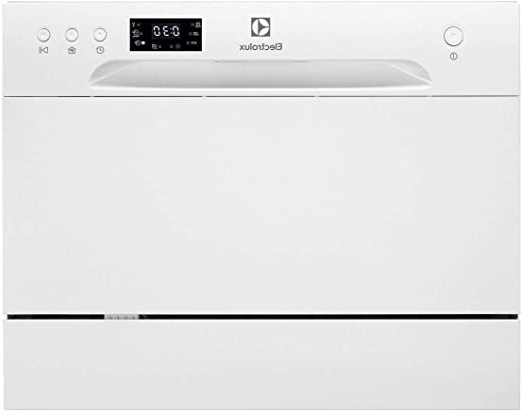 Electrolux ESF2400OW Encimera 6cubiertos A+ lavavajilla - Lavavajillas (Encimera, Blanco, Compacto, Blanco, Botones, Condensación)