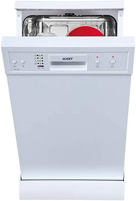 Teka LP8 400 Independiente, A+ lavavajilla - Lavavajillas (Independiente, Blanco, Slimline (45 cm), Blanco, Botones, 9 cubiertos)