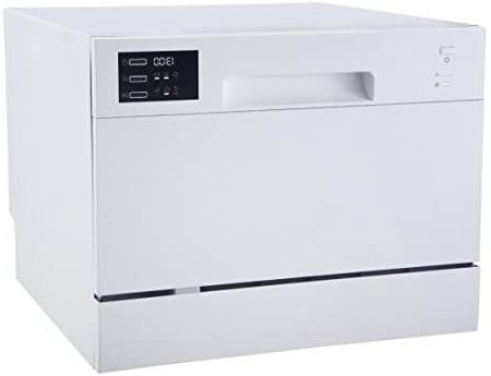 Teka | Lavavajillas Compacto | 45 cm de Ancho | 6 Programas de lavado | 6 Temperaturas | Acabado en Blanco