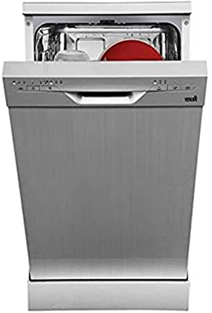 Teka LP8 410 Independiente 9cubiertos A+ lavavajilla - Lavavajillas (Independiente, Acero inoxidable, Slimline (45 cm), Acero inoxidable, Botones, 9 cubiertos)