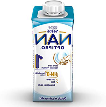 NAN Optipro 1, Leche de crecimiento para bebé - 6 de 200 ml. (Total 1200 ml.)