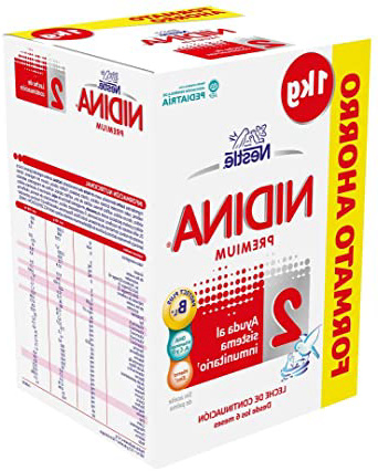 
                
                    
                    
                

                
                    
                    
                        NESTLÉ NIDINA 2 Premium [PACK AHORRO] - A partir de los 6 meses - Leche de continuación en polvo - Fórmula para bebés - 1Kg
                    
                

                
                    
                    
                
            