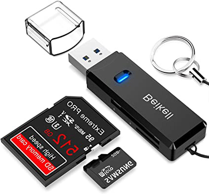 Beikell Lector de Tarjetas USB