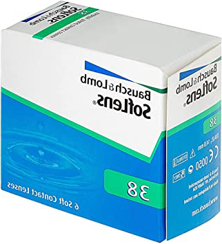 BAUSCH + LOMB - SofLens® 38 - Lentes de contacto de reemplazo mensual - Pack de 6