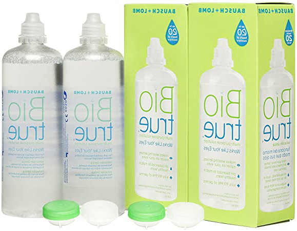BAUSCH + LOMB - Biotrue® Solución Única - Pack 2 botellas x 300 ml y 60 ml de regalo