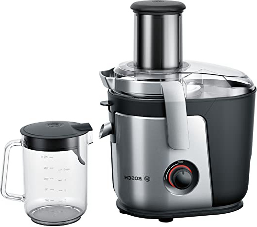 Bosch MES4000GB Licuadora, 1.000 W, capacidad 1,5 litros, 2 velocidades, color negro y acero