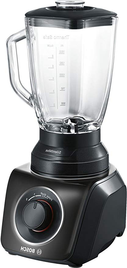 Bosch MMB42G0B SilentMixx Batidora de vaso, 700 W, color negro