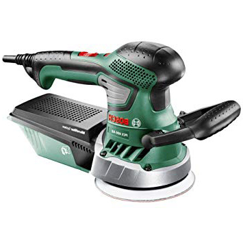 Bosch PEX 400 AE - Lijadora excéntrica, diámetro 125 mm, 350 W, color negro y verde
