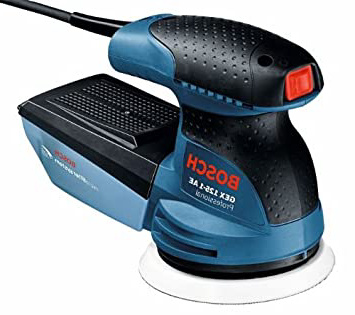 Bosch Professional GEX 125-1 AE - Lijadora excéntrica (250 W, Microfiltro, Ø plato lijador 125 mm, en caja)