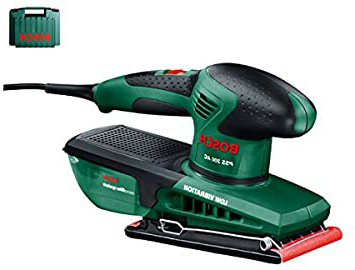 Bosch PSS 200 AC Lijadora orbital 200W negro, verde - Amoladoras de banda (lijadora orbital, amoladora manual, negro, verde, bolsa, rectangular, EN 60745)
