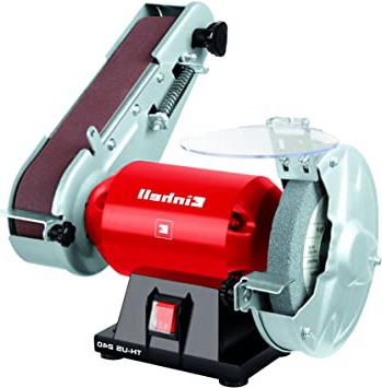 Einhell TH-US 240 - Esmeriladora combinada, 4 patas de goma antideslizantes, 230 V, 240 W (ref. 4466150)