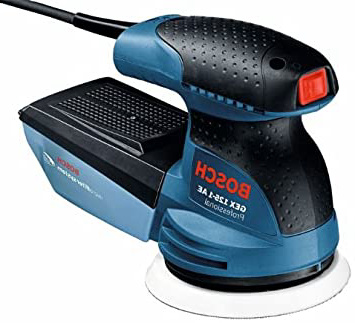 Bosch Professional GEX 125-1 AE - Lijadora excéntrica (250 W, Microfiltro, Ø plato lijador 125 mm, en caja)