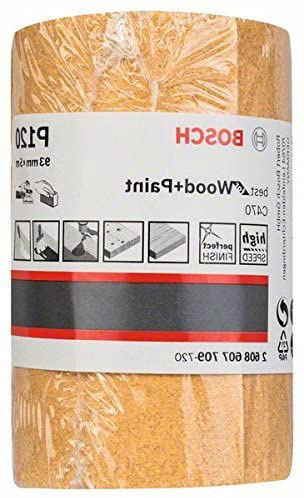 Bosch 2608607709, Rodillo lijador, 93 mm, 5 m, Trigo 120