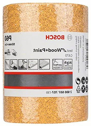 Bosch 2 608 607 707 - Rodillo lijador (93 mm, 5 m, 60)