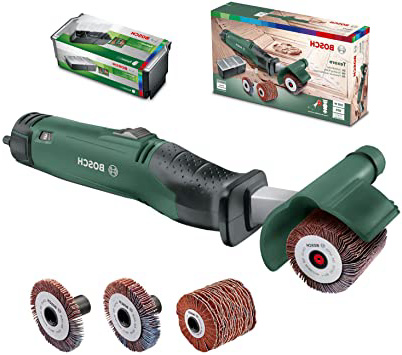 Bosch Home and Garden 06033B5100 Lijadora, 250 W, 3, Caja de Accesorios