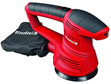 Einhell TC-RS 38 E - Lijadora electrónica circular 420 W, 230 V, color rojo y negro (ref. 4462165)