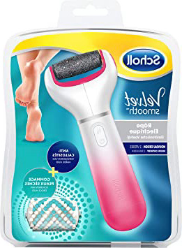 Doctor Scholl VELVET SMOOTH express lima eléctrica pies rosa
