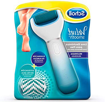 Scholl Lima Eléctrica Durezas Pies Diamond Crystals, Color Azul