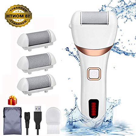 Pedicura Eléctrico,YBLNTEK Professional Lima elétrica pies electrica para pies Set de Manicura y Pedicura Para Pies Secos y Húmedos Elimina Fácilmente Callos y Piel