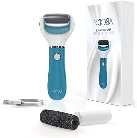 Abody Lima Electrica Pies, Pedicura Lima Pies, Durezas Lima Pedicura Electrico Set de Manicura y Pedicura Para Pies Secos y Húmedos Elimina Fácilmente Callos y Piel