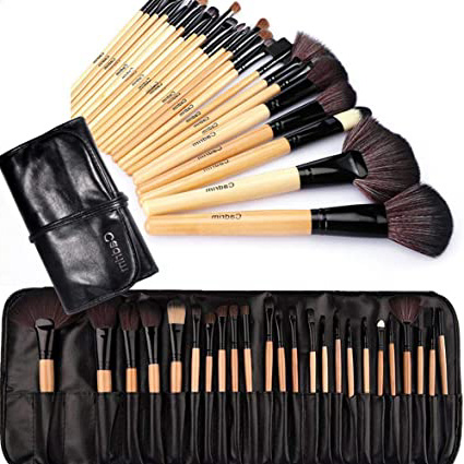 Brochas de Maquillaje,Cadrim 24pcs Maquillaje