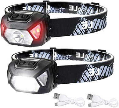 Linterna Frontal USB Recargable 2000lux