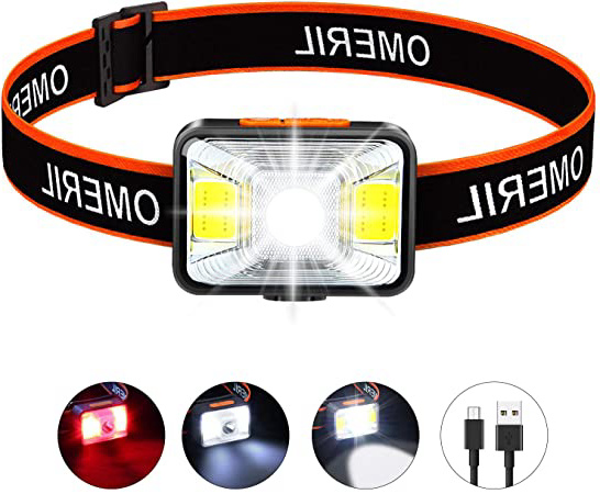 







OMERIL Linterna Frontal LED USB Recargable, Linterna Cabeza Super Brillante, 5 Modos de Blanco y Rojo Luz, IPX5 Impermeable Frontal LED para Correr, Acampar, Pescar, Ciclismo, Camping, Niños







