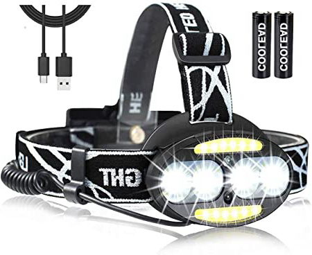 Linterna frontal LED Recargable de