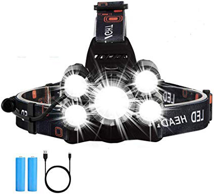 







Yizhet Linterna Frontal LED Recargables Luces Super Brillantes,4 Modos de Luz y hasta 300 Metros Cabeza Impermeable para Camping/Pesca/Ciclismo/Carrera/Caza






