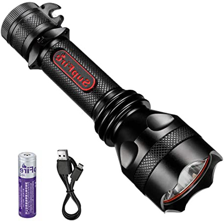 Supfire Linterna LED Impermeable Lotus