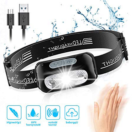 







Cocoda Linterna Frontal, LED USB Recargable Linterna Cabeza con 4 Modes de Luz, Sensor de Movimiento, 160 Lúmenes, Impermeable IPX6 y Ajustable Ángulo & Correa, Frontal LED para Cámping Correr






