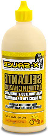 X-Sauce A8487325000120 Sellante Anti Pinchazos para Tubeless, Amarillo, 500ml