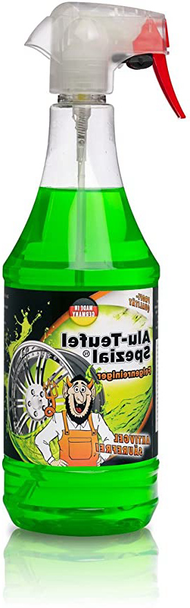 TUGA Diablo de aluminio Limpia-llantas especial, bote aerosol de 1000 ml