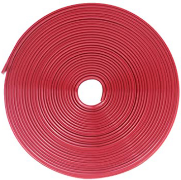 WINOMO Pegatinas Llantas Cinta Adhesivos Ruedas Borde para Moto Coche 8M (Rojo Brillante)