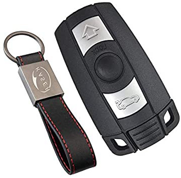 Carcasa Llave para BMW - Funda Mando a Distancia 3 Botones para Coche BMW Serie 1