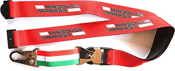 Scuderia Ferrari F1 Lanyard Rojo