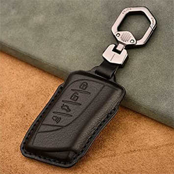 MIOAHD Funda de Cuero para Llave de Coche ,