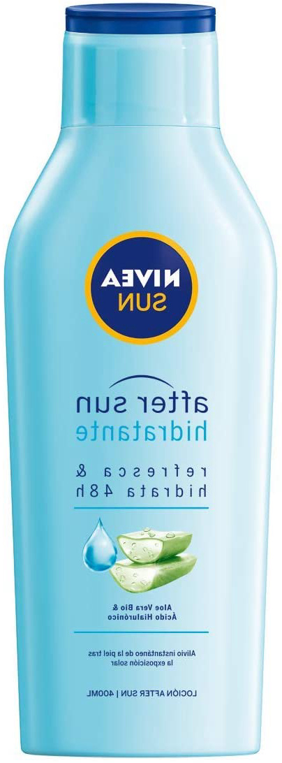 NIVEA SUN After Sun Loción Hidratante (1 x 400 ml), loción calmante para el cuidado de la piel tras la exposición al sol, cuidado solar con aloe vera